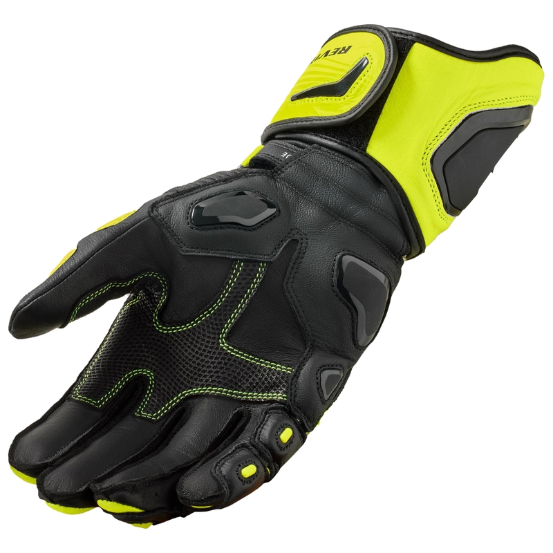 Motorradhandschuhe Revit Jerez 4 fluo gelb-schwarz