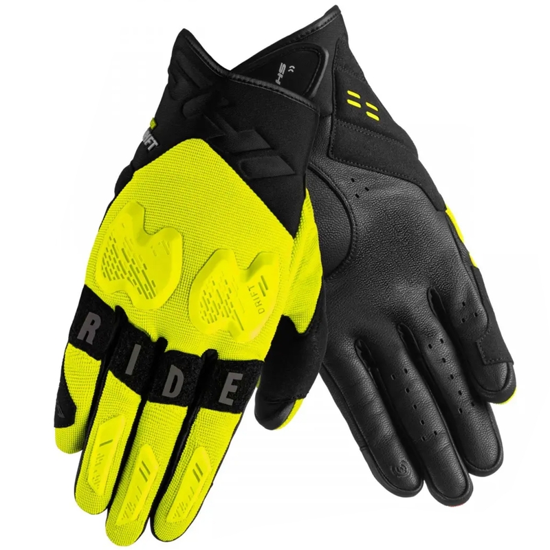 Motorradhandschuhe Shima Drift rot-schwarz