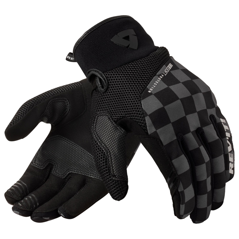 Revit Surge Motorradhandschuhe schwarz-grau