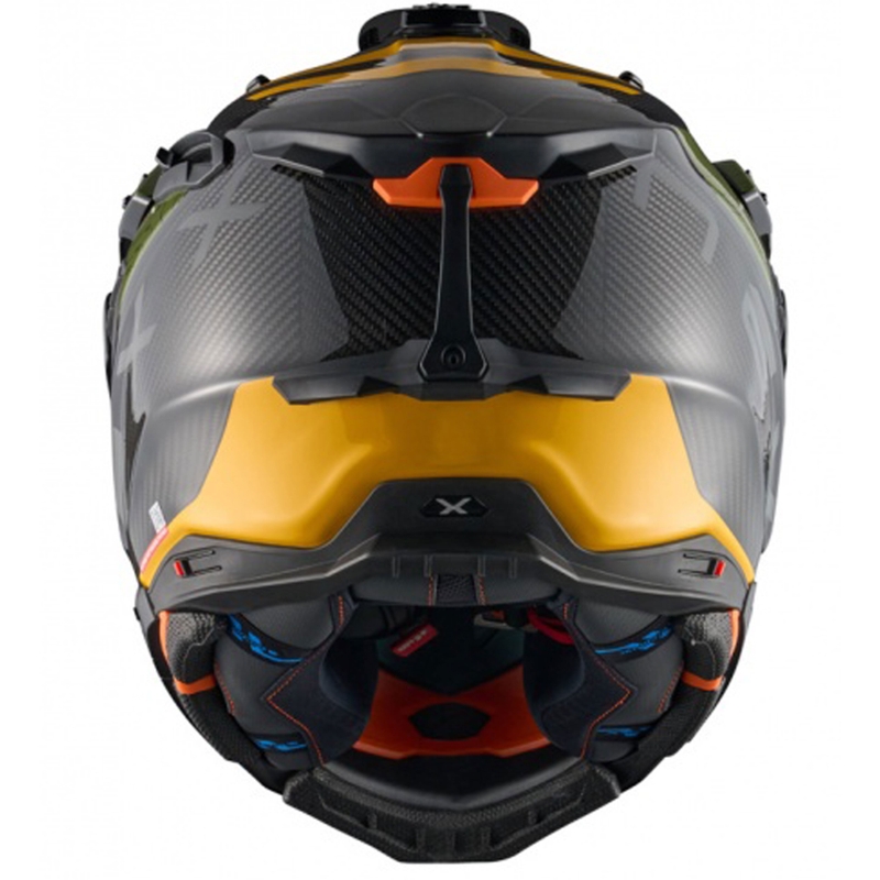 Enduro-Motorradhelm Nexx X.WED3 Furka grün-gelb