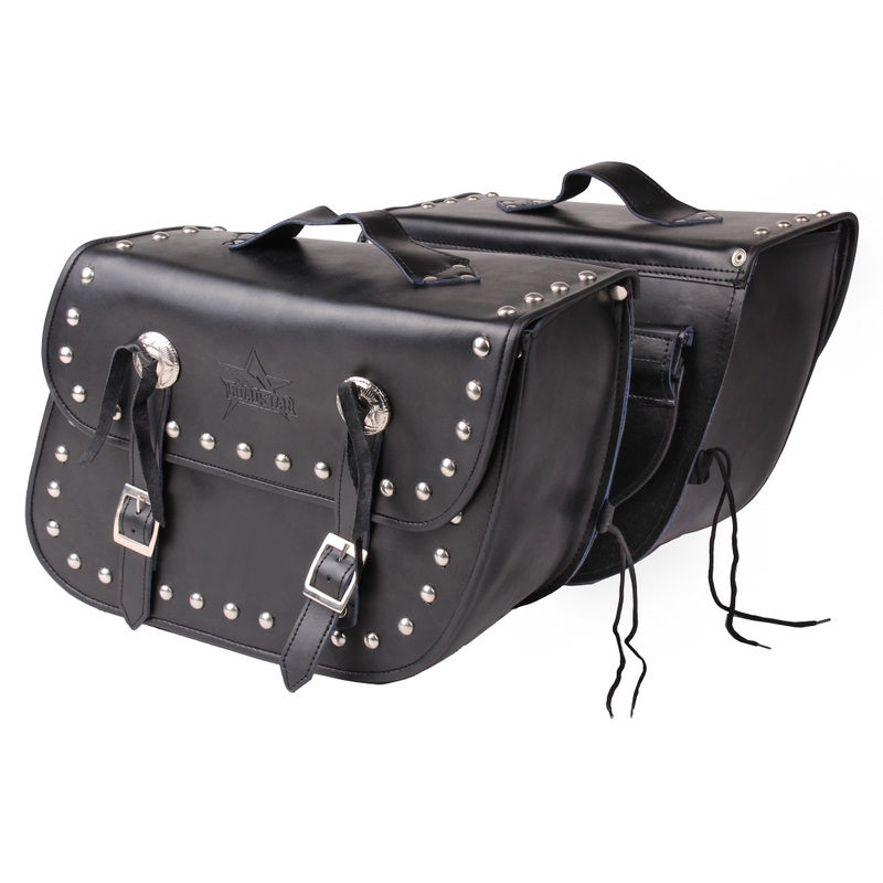 Roadstar Texas Leder Motorradtaschen Ausverkauf