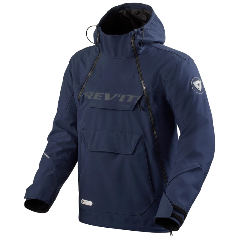Motorradjacke Revit Altair H2O blau-blau