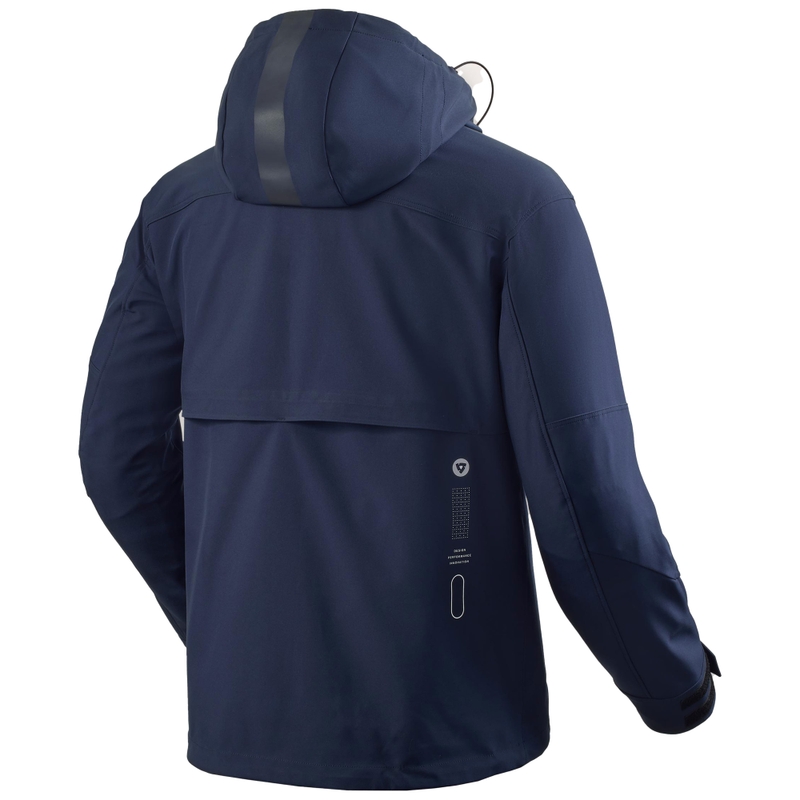 Motorradjacke Revit Altair H2O blau-blau