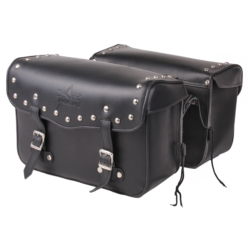 Roadstar Emblem Leder Motorradtaschen zu verkaufen Ausverkauf