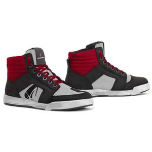 Forma Ground Dry Chicago Motorradstiefel schwarz-rot-grau
