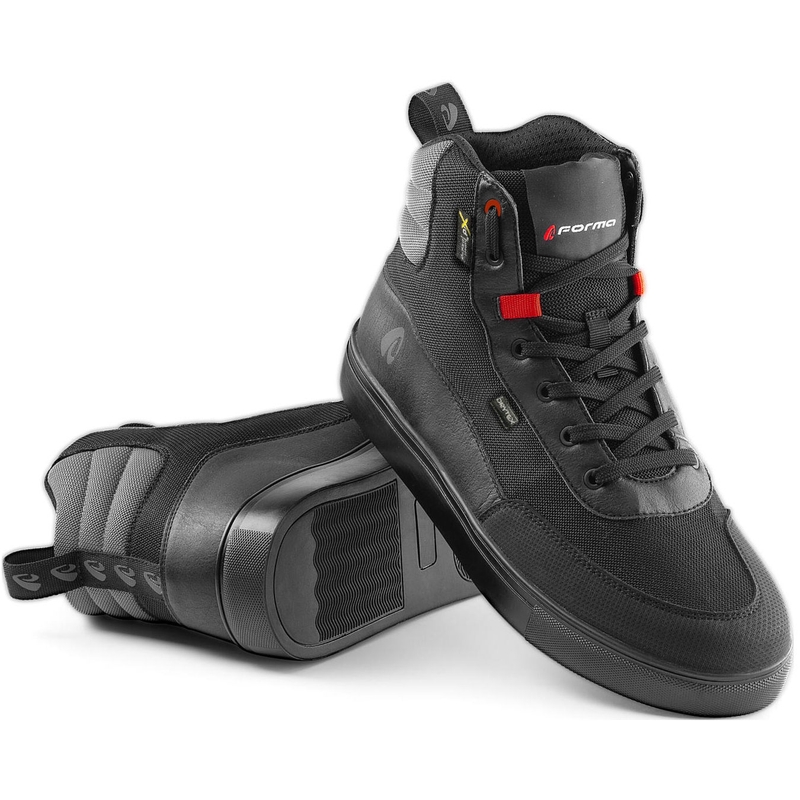 Forma Milano Dry Motorradstiefel schwarz-schwarz
