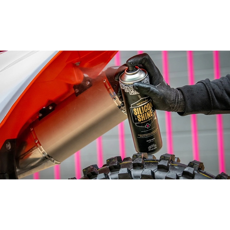 Motorcycle silicon shine MUC-OFF 500ml