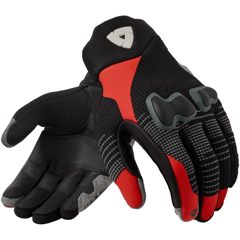 Revit Kinetic 2 Motorradhandschuhe schwarz-rot