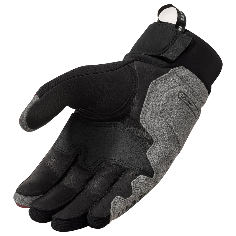Revit Kinetic 2 Motorradhandschuhe schwarz-rot