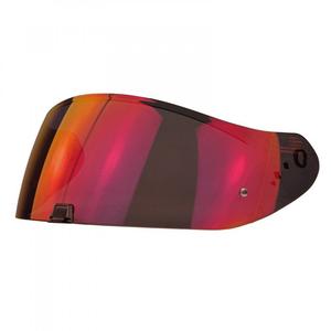 Plexiglas KDS-F-03 für Scorpion EXO-GT SP AIR Helme mit rotem Spiegel