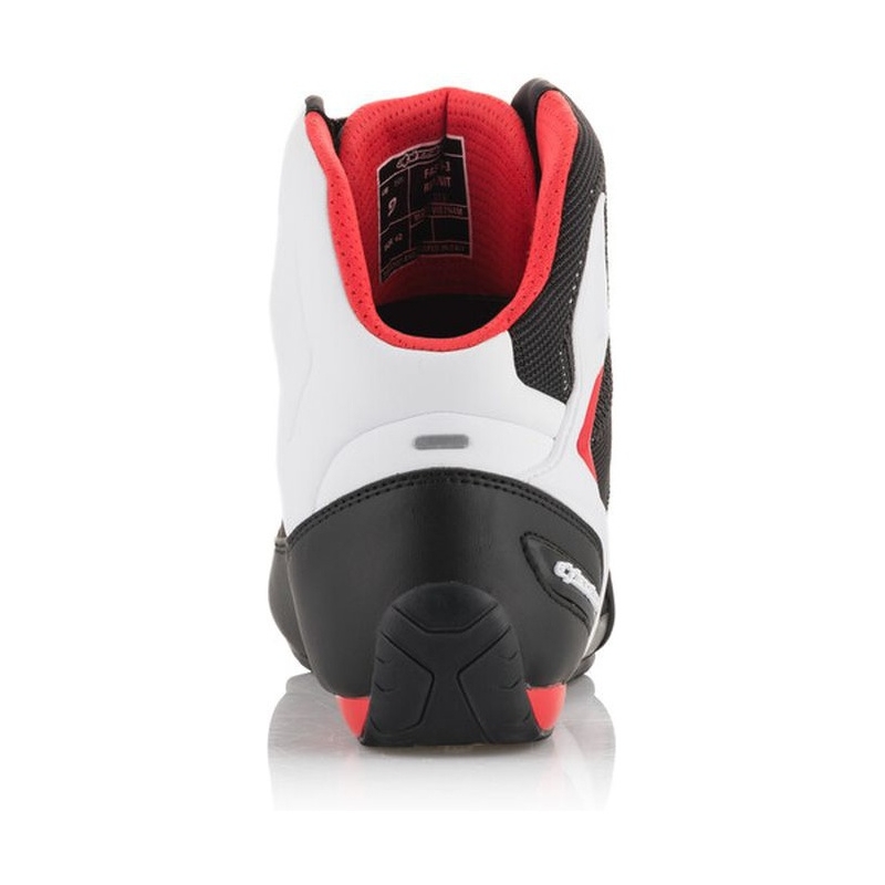 Motorradstiefel Alpinestars Faster 3 Rideknit Schwarz-Weiß-Rot