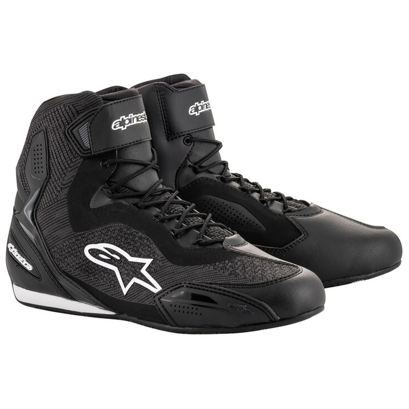 Alpinestars Faster 3 Rideknit Motorradstiefel Schwarz