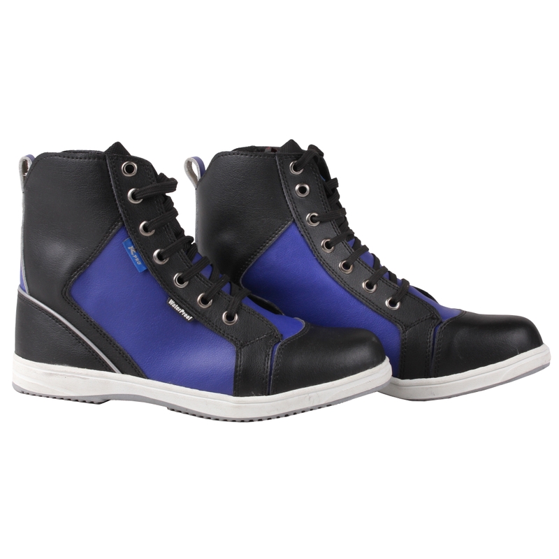 Motorradstiefel R-PRO City schwarz und blau Ausverkauf