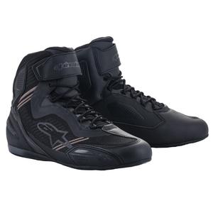 Motorradstiefel Alpinestars Faster 3 Rideknit Schwarz-Schwarz