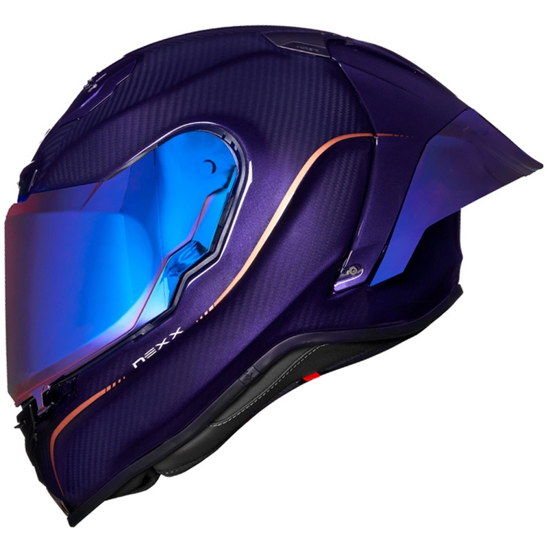 Nexx X.R3R Hagibis Carbon Integralhelm Motorrad lila