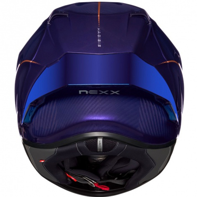 Nexx X.R3R Hagibis Carbon Integralhelm Motorrad lila