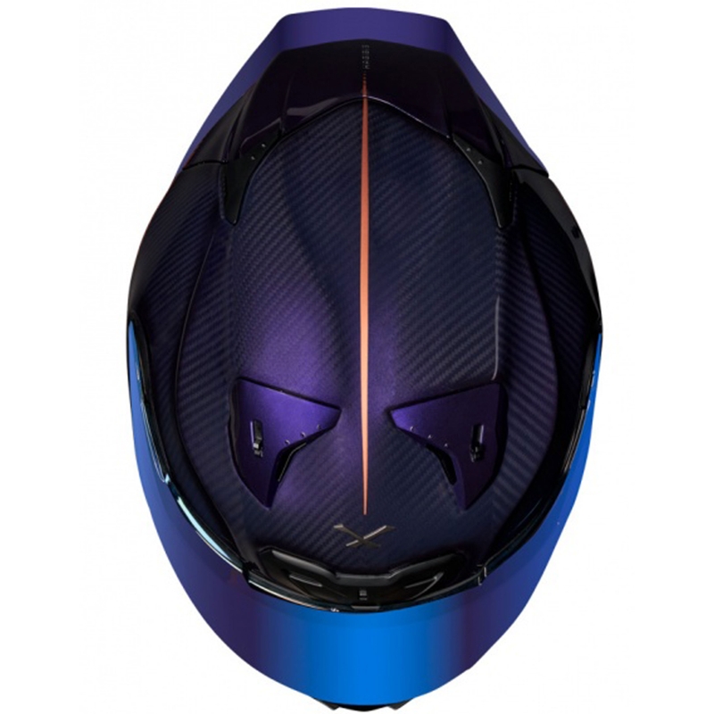 Nexx X.R3R Hagibis Carbon Integralhelm Motorrad lila