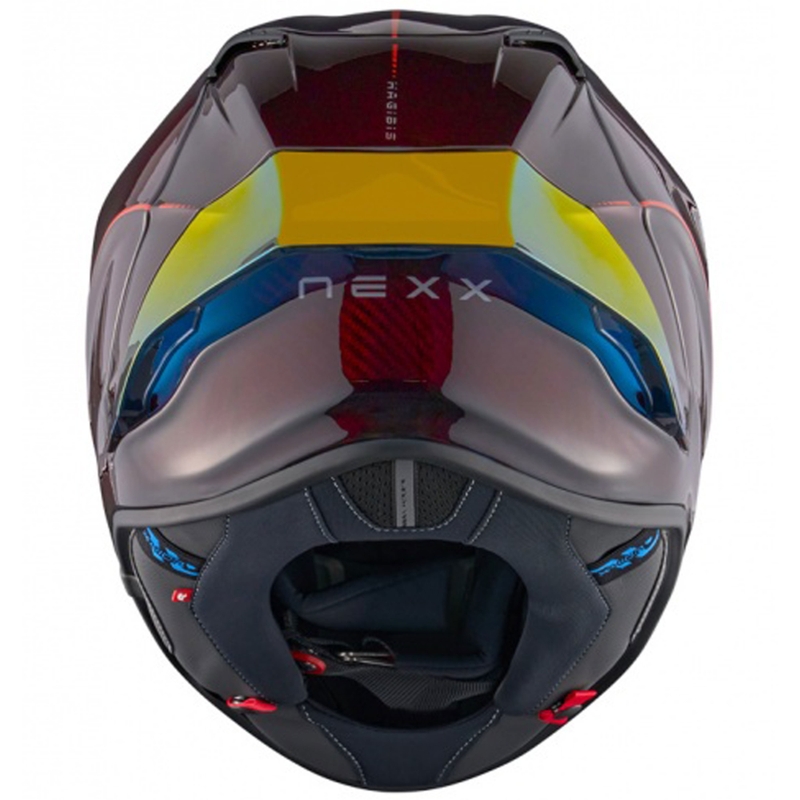 Nexx X.R3R Hagibis Carbon Integralhelm Motorrad rot