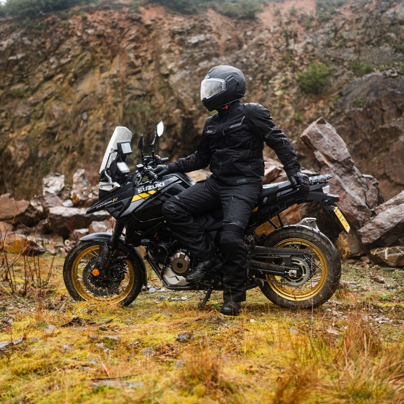 Oxford Advanced Rockland Dry2Dry Motorradjacke Schwarz