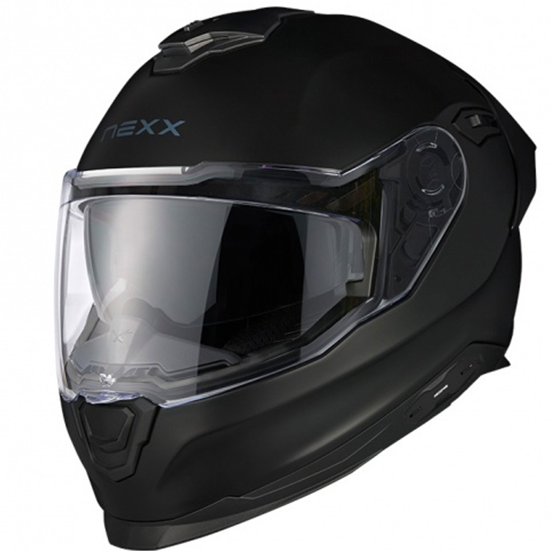 Integralhelm Motorrad NEXX Y.100R Fullblack mattschwarz Ausverkauf