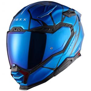Nexx X.WST3 B-Side Integralhelm Motorrad blau-schwarz