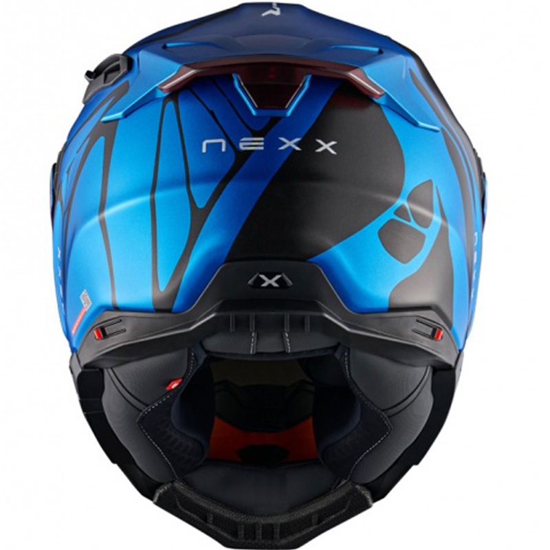 Nexx X.WST3 B-Side Integralhelm Motorrad blau-schwarz