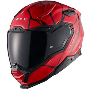 Nexx X.WST3 B-Side Integralhelm Motorrad rot-schwarz