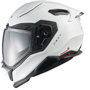 Integrierter Motorradhelm Nexx X.WST3 Uniweiß