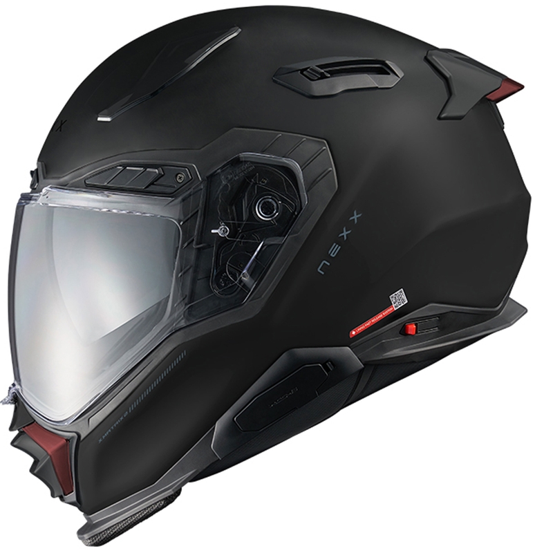 Nexx X.WST3 Plain Integralhelm Motorrad Schwarz