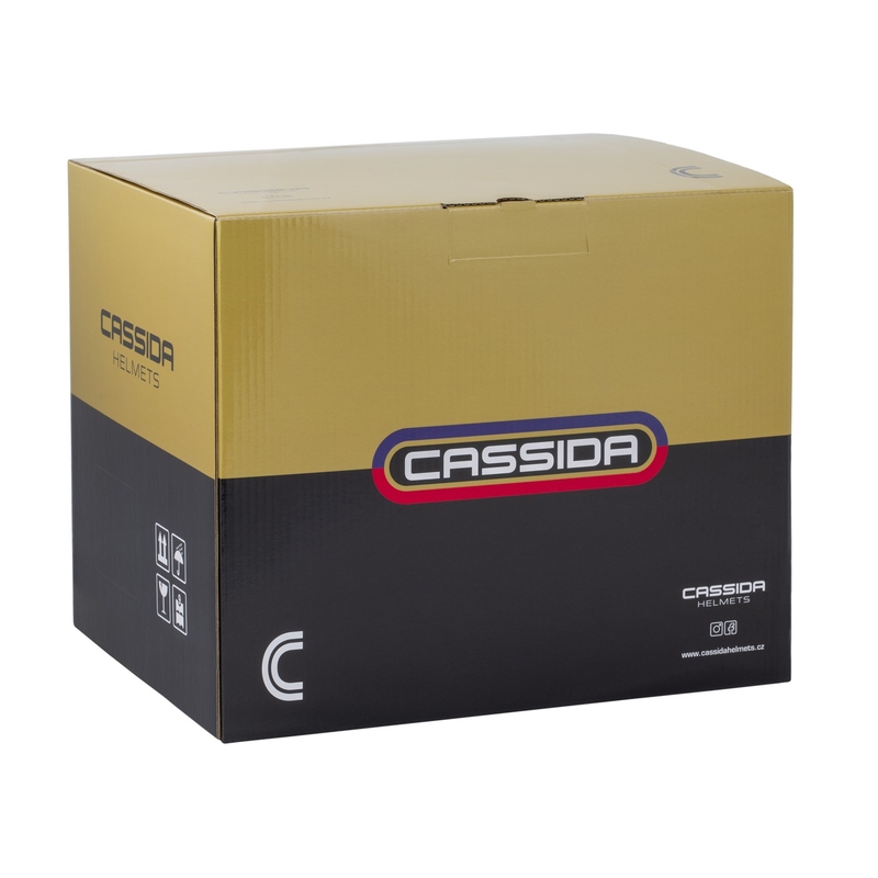 Cassida Oxygen 2.0 Gear Jethelm gelb-schwarz