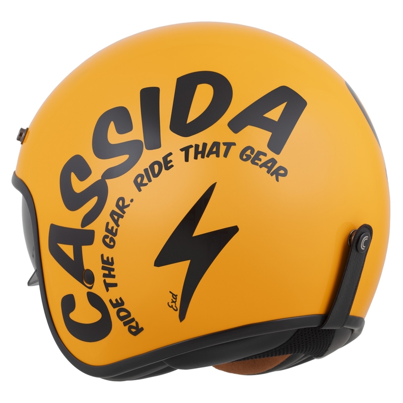 Cassida Oxygen 2.0 Gear Jethelm gelb-schwarz