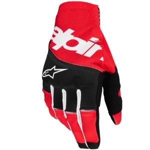 Alpinestars Techstar Motocross-Handschuhe schwarz-rot