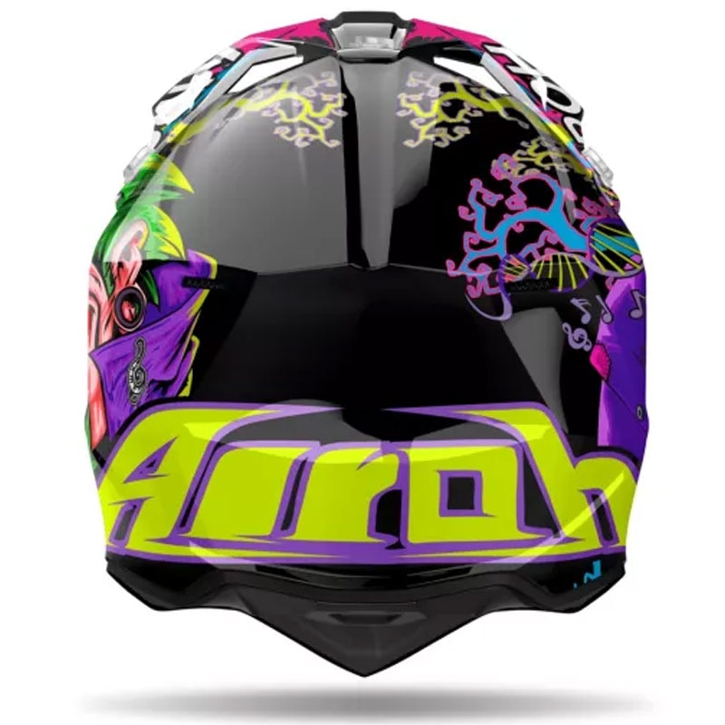 Airoh Wraaap Music Motocrosshelm mehrfarbig