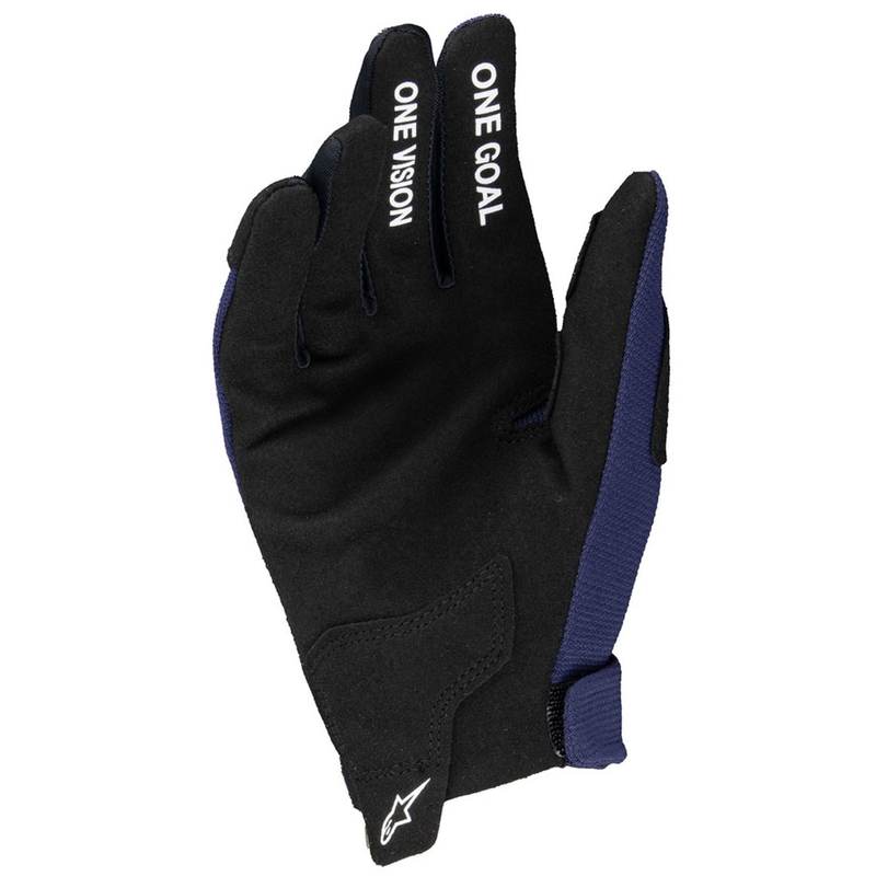 Alpinestars Radar Kinder-Motorradhandschuhe blau-weiß