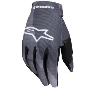 Alpinestars Radar Kinder Motorradhandschuhe camo grau-schwarz