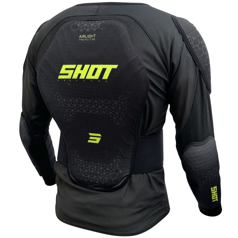 Shot Airlight Körperschutz schwarz-fluogelb