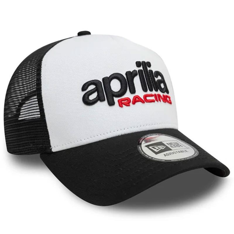Aprilia Trucker Cap weiß-schwarz