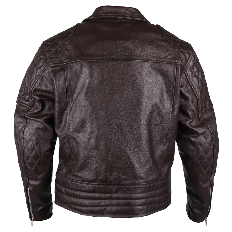 Motorradjacke RSA Scene braun Ausverkauf