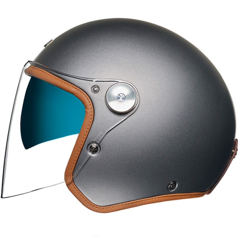 Nexx X.G30 Clubhouse SV Offener Motorradhelm Dunkelgrau Ausverkauf