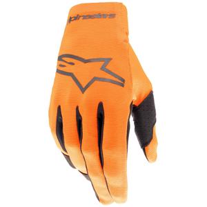 Crosshandschuhe Alpinestars Radar Orange-Schwarz Kinder