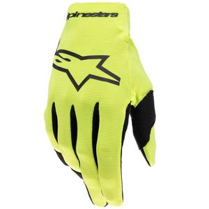 Alpinestars Radar Kinder Motocross Handschuhe neongelb-schwarz