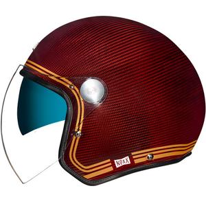 Offener Helm Nexx X.G30 Lignage rot-gold