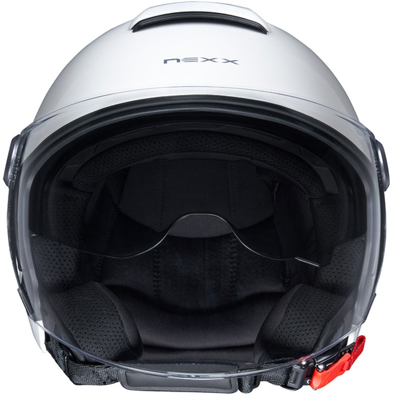 Offener Motorradhelm NEXX Y.10 Einfarbig weiß