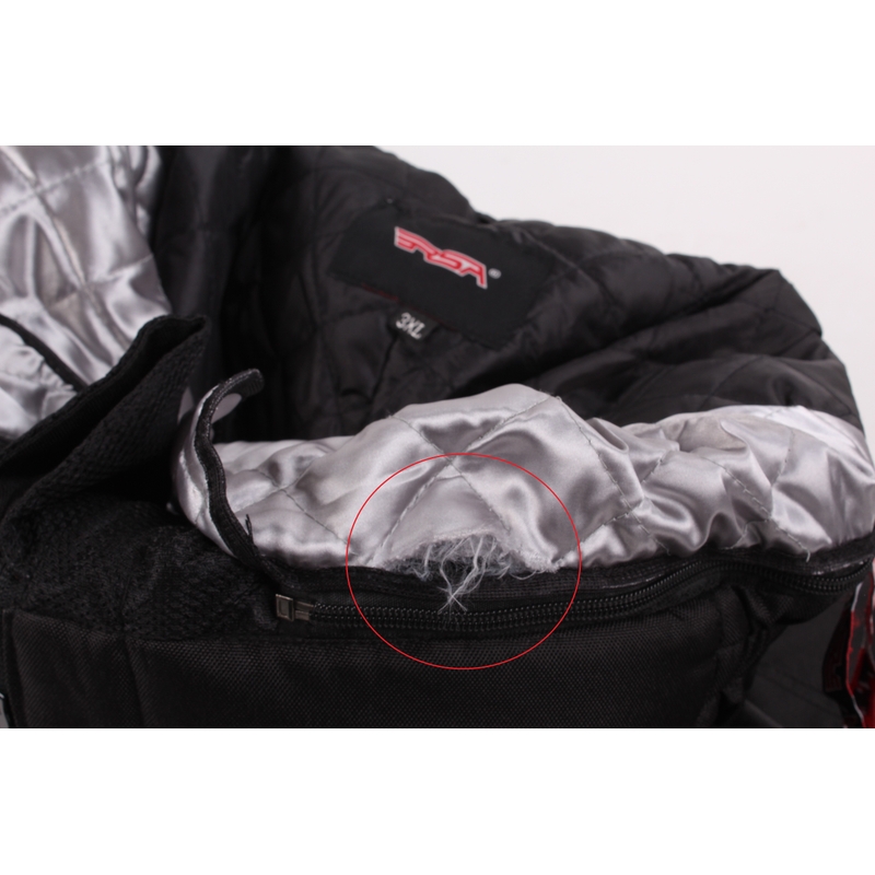 Herren RSA Devil Motorradhose schwarz - II. Qualität