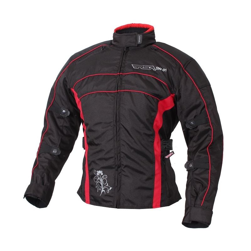 Moto Jacke RSA SW-01 rot Ausverkauf