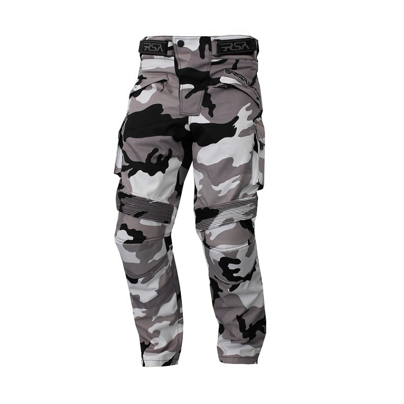 Motorradhose RSA Camuflage grau Ausverkauf