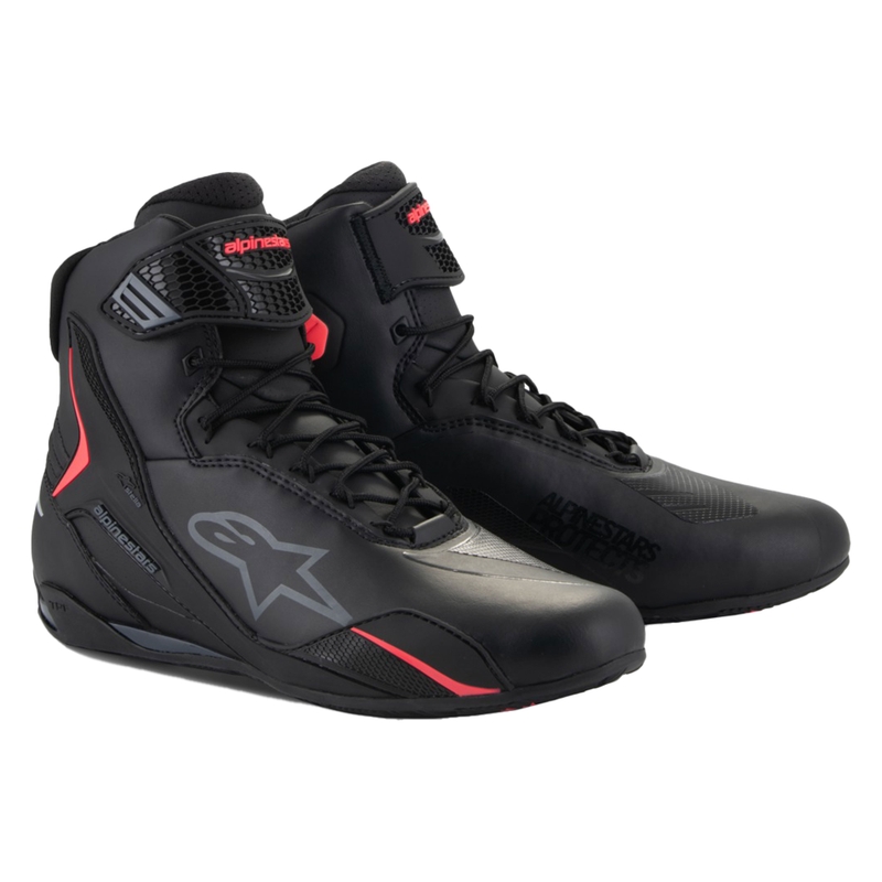 Alpinestars Stella Faster-4 Damen Motorradstiefel schwarz-pink