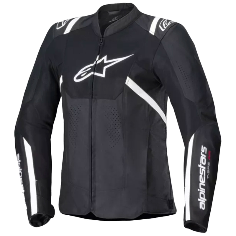 Alpinestars Stella T-SPS Air V2 Damen Motorradjacke schwarz-weiß