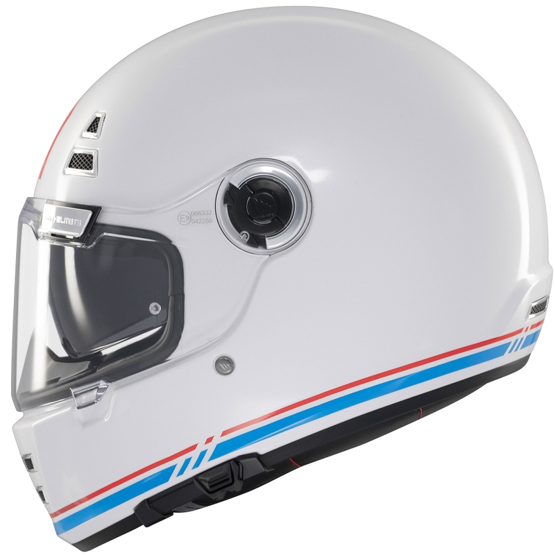 Integralhelm Motorrad MT Jarama SV glänzend weiß