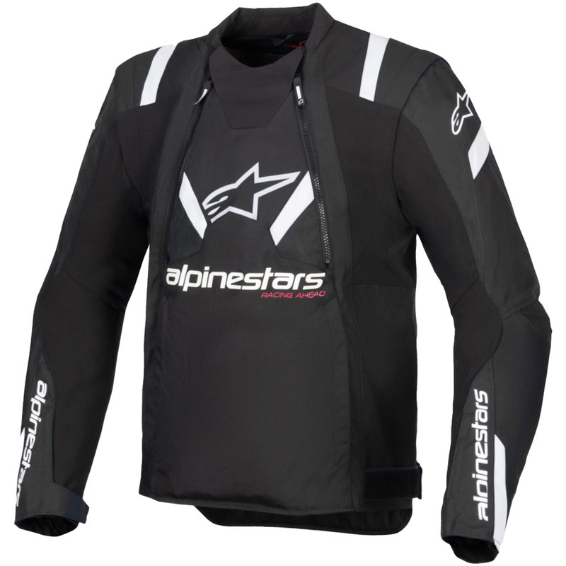 Alpinestars T-Stunt Air Motorradjacke schwarz-weiß